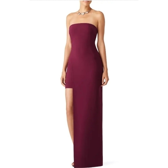 Likely Demeyer Strapless High Low Dress Gown - Picture 1 of 10